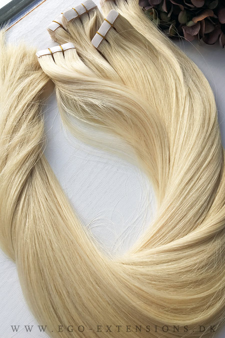 Lys blond #60 66 cm tape in extensions