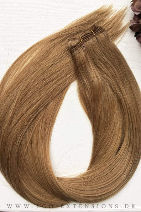 Kold mørk blond #18ASH 66 cm trense 50 gr