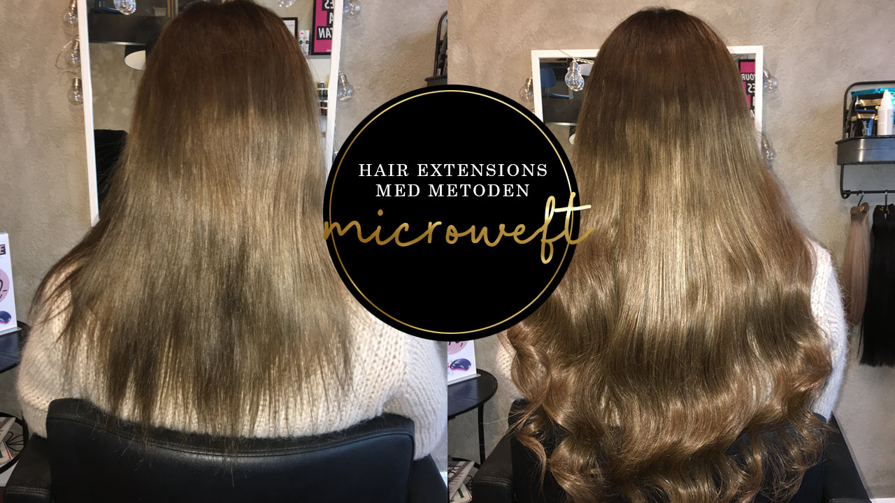 Microweft hair extensions